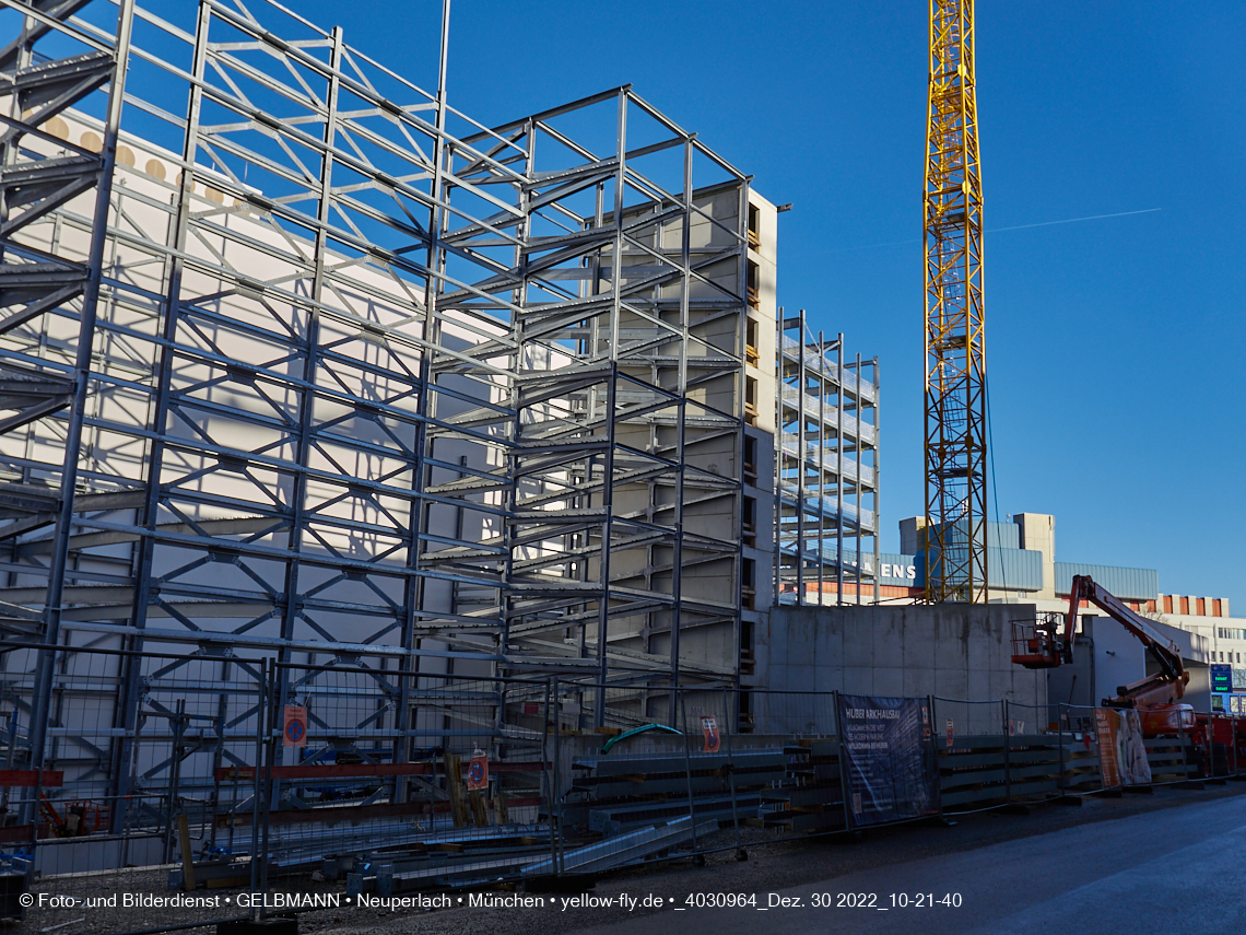 30.12.2022 - Baustelle R.EVO in Neuperlach-Süd